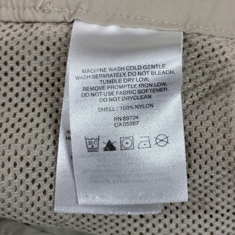 Columbia PFG Suncast Capri Pants Women's Small Khaki Hiking Travel Fishing UPF - Picture 8 of 9